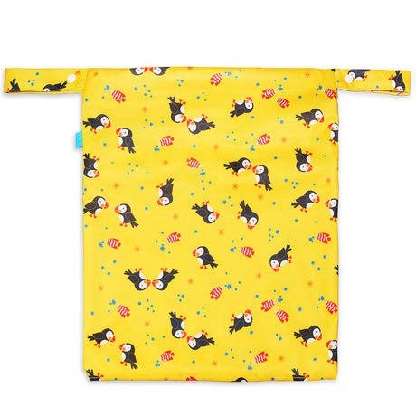 Little Clouds - doppelte Nasstasche mit Trockenfach (Wet & Drybag) - Gr. M (40x33 cm)