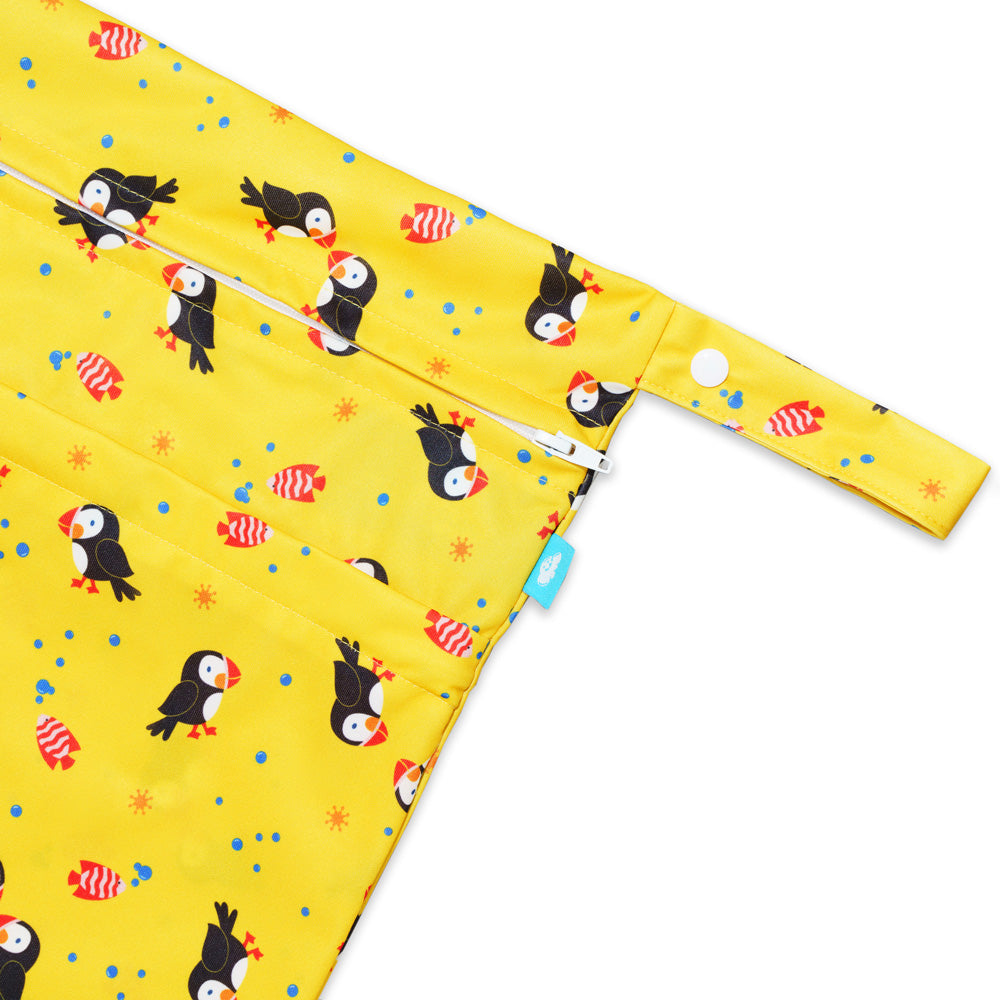 Little Clouds - doppelte Nasstasche mit Trockenfach (Wet & Drybag) - Gr. L (53x44 cm)