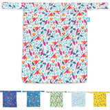 Little Clouds - doppelte Nasstasche mit Trockenfach (Wet & Drybag) - Gr. L (53x44 cm)