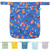 Little Clouds - einfache Nasstasche (Wetbag) - Gr. L (53x44 cm)