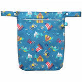 Little Clouds - einfache Nasstasche (Wetbag) - Gr. M (40x33 cm)