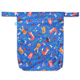 Little Clouds - einfache Nasstasche (Wetbag) - Gr. M (40x33 cm)