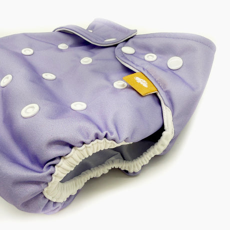 Little Clouds - Überhose (Prefold) - Lavendel | Gold Edition