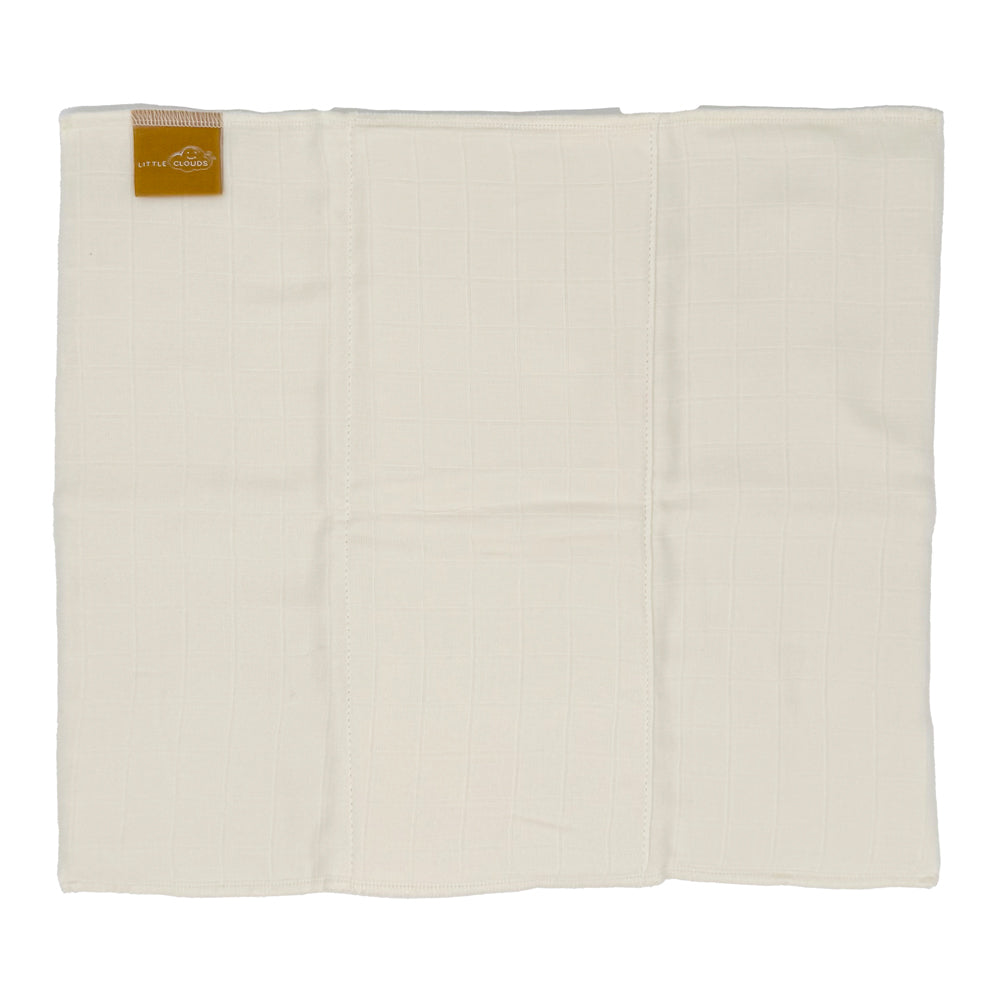 Little Clouds - Prefolds 4-8-4 aus Bio-Baumwolle – 5er Pack