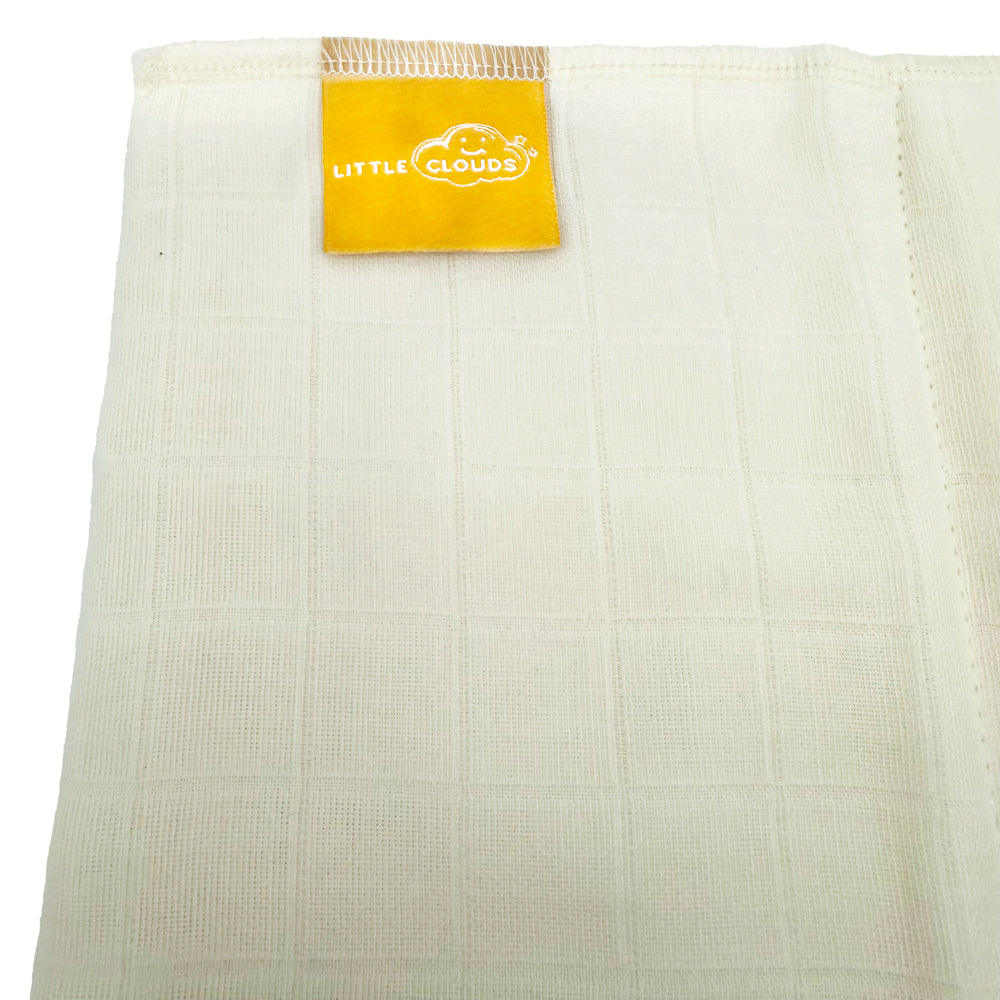 Little Clouds - Prefolds 4-8-4 aus Bio-Baumwolle – 5er Pack