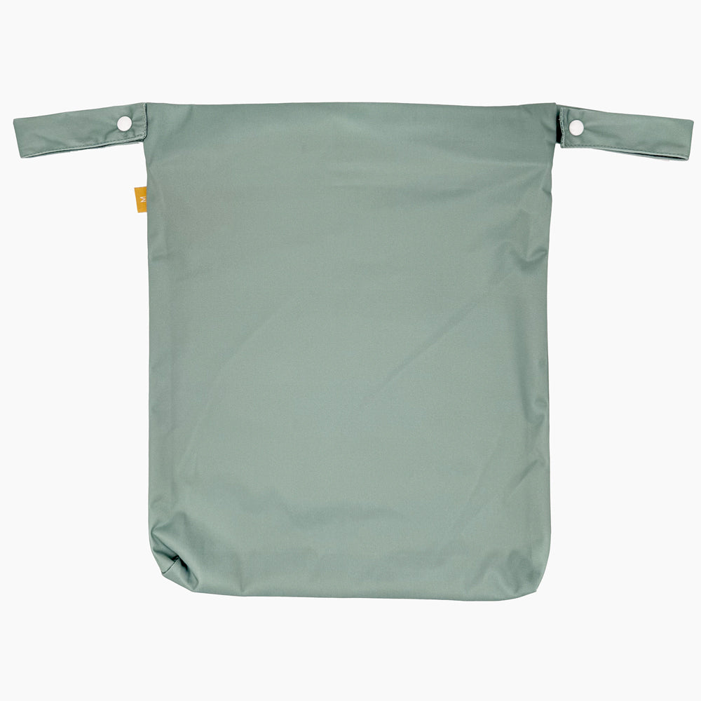 Little Clouds - einfache Nasstasche (Wetbag) - Gr. L (53x44 cm) | Gold Edition