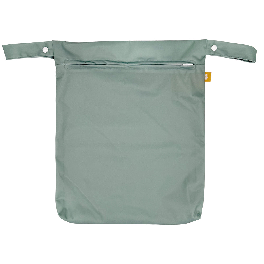 Little Clouds - einfache Nasstasche (Wetbag) - Gr. L (53x44 cm) | Gold Edition