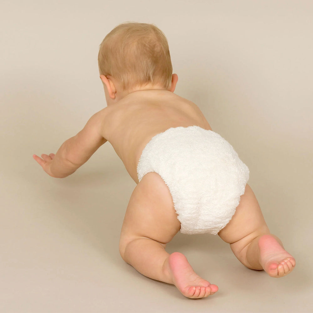 Little Lamb - Mehrgrößen-Höschenwindel (Baumwolle) - Klettverschluss