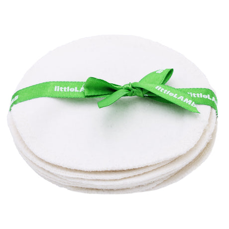 Little Lamb - 10 Stück - Bambus-Viskose Stilleinlagen (inkl. Wäschenetz)