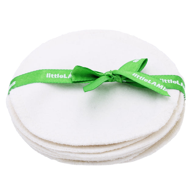 Little Lamb - 10 Stück - Bambus-Viskose Stilleinlagen (inkl. Wäschenetz)