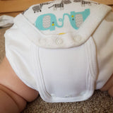 Little Lamb - Bodyerweiterung (Bodyverlängerung) - Weiß (3 Stück)