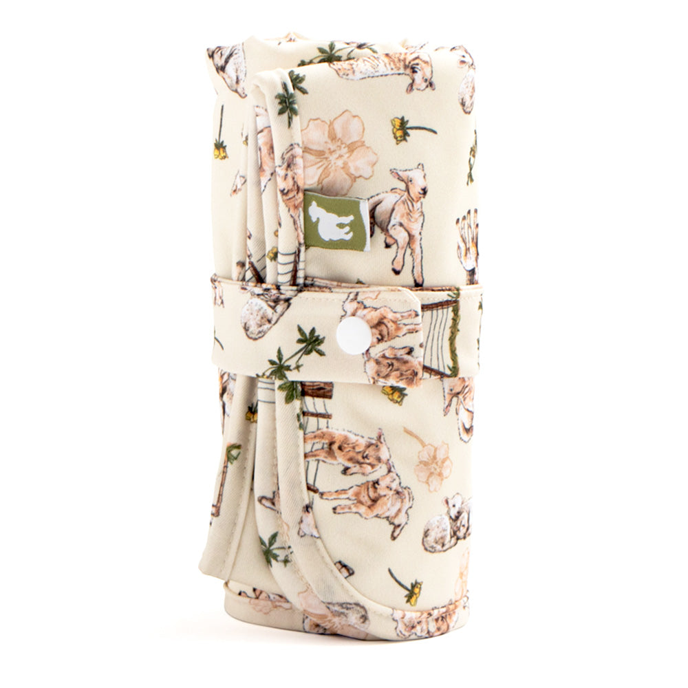 Little Lamb - Magic Foldaway Changing Mat - Wickelunterlage (75x45cm)