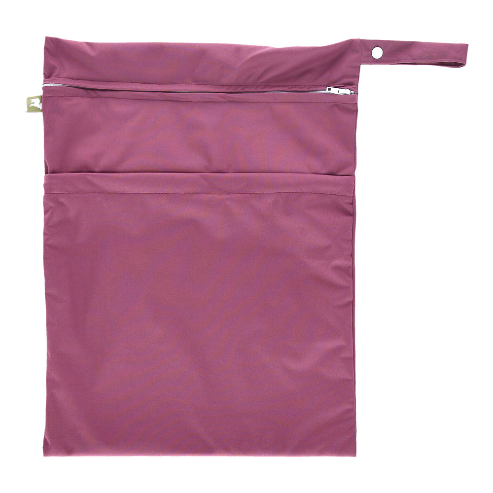 Little Lamb - wasserdichter doppelter Windelsack / Wetbag / Nasstasche - Größe L (33x46 cm) | 100% Polyester