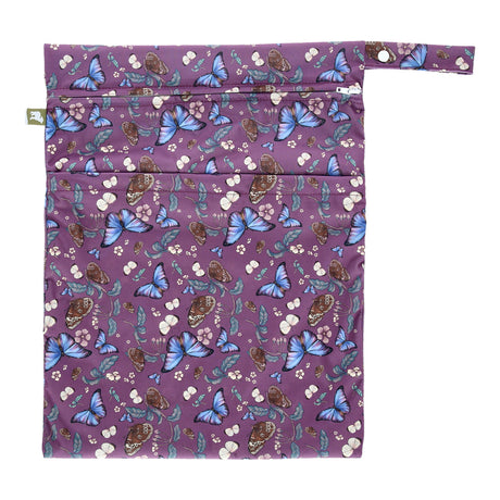 Little Lamb - Nasstasche mit Trockenfach - Wetbag mit Schlaufe - Gr. L (33x46 cm)