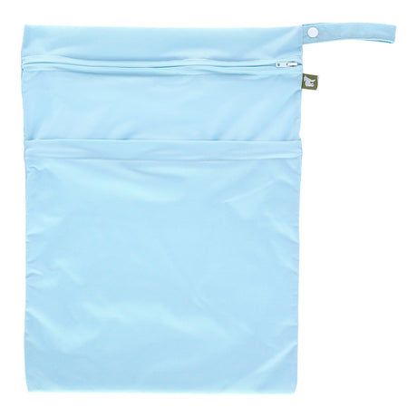 Little Lamb - Nasstasche mit Trockenfach - Wetbag mit Schlaufe - Gr. L (33x46 cm)