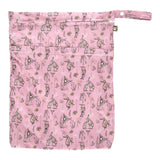 Little Lamb - Nasstasche mit Trockenfach - Wetbag mit Schlaufe - Gr. L (33x46 cm)