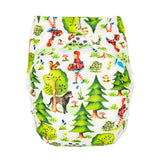 Little Clouds - Überhose (Prefold) - Little Red Riding Hood (Rotkäppchen)