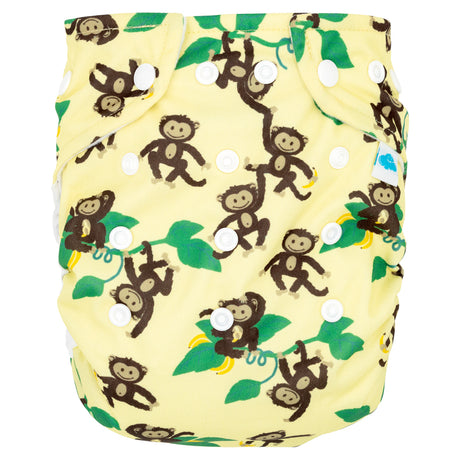 Little Clouds - Überhose - drei Größen - Milovia Like - Monkey (Affe)