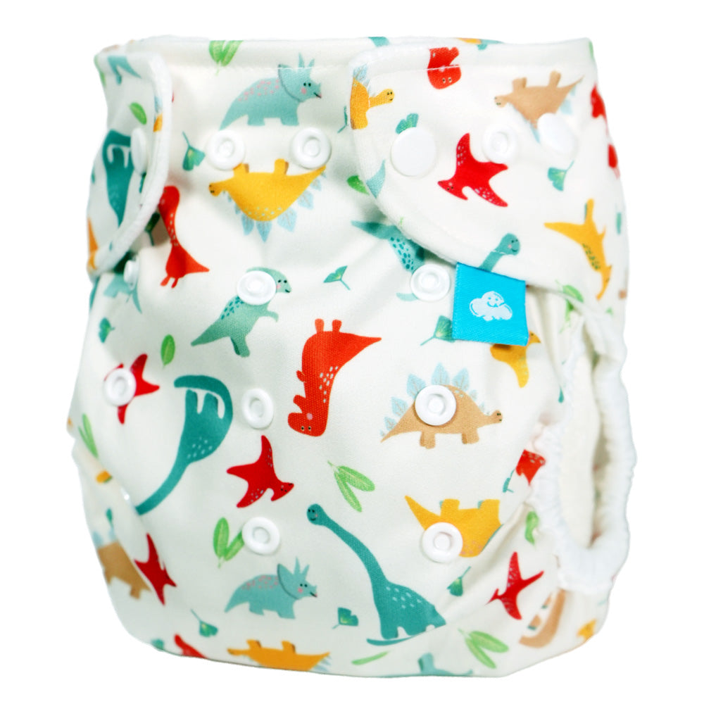 Little Clouds - Überhose (Prefold) - Dinosaurier