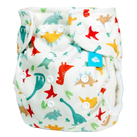 Little Clouds - Überhose (Prefold) - Dinosaurier