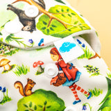 Little Clouds - Überhose (Prefold) - Little Red Riding Hood (Rotkäppchen)