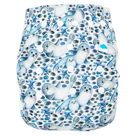 Little Clouds - Überhose - zwei Größen - Milovia Like - Seals (Robben)