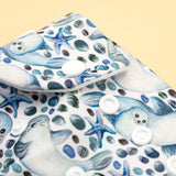 Little Clouds - Überhose (Prefold) - Seals (Robben)