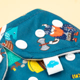 Little Clouds - Überhose (Prefold) - Vikings (Vikinger)