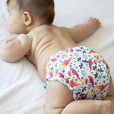 Little Clouds - Überhose (Prefold) - Monkey (Affe)