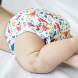 Little Clouds - Überhose (Prefold) - Monkey (Affe)