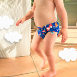 Little Clouds - Überhose (Prefold) - Monkey (Affe)