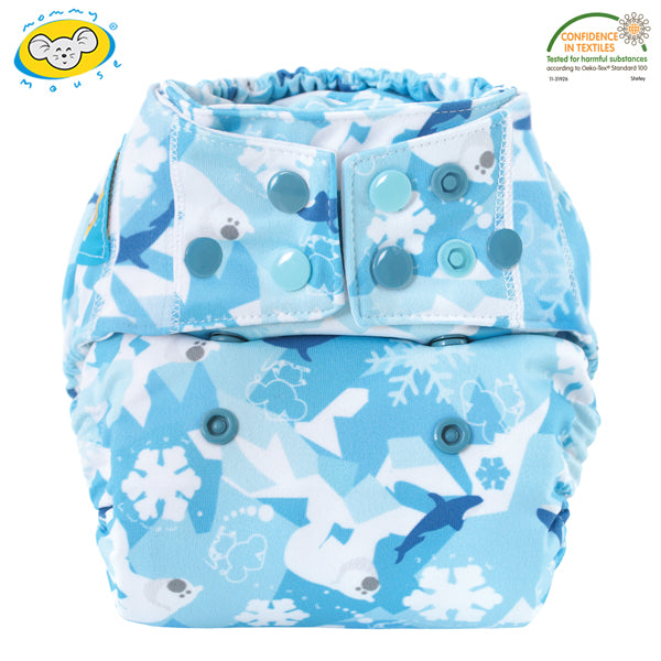 Mommy Mouse AIO (All in One) Stoffwindel - One Size (6-16kg) - Arctos