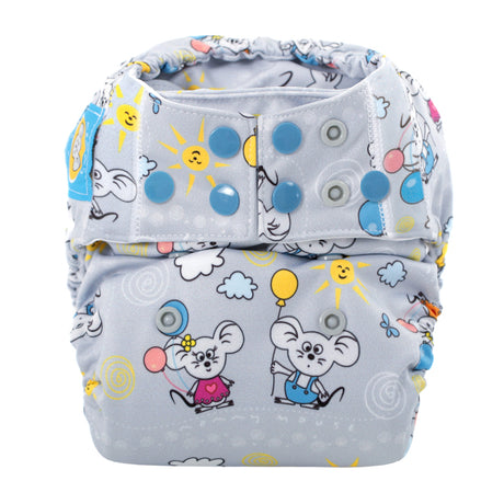 Mommy Mouse - Komplettwindel (AIO) - One Size (6-16 kg) - Little Baloon