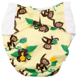 Mommy Mouse - Komplettwindel (AIO) - Newborn (2,5-7 kg) - Affen