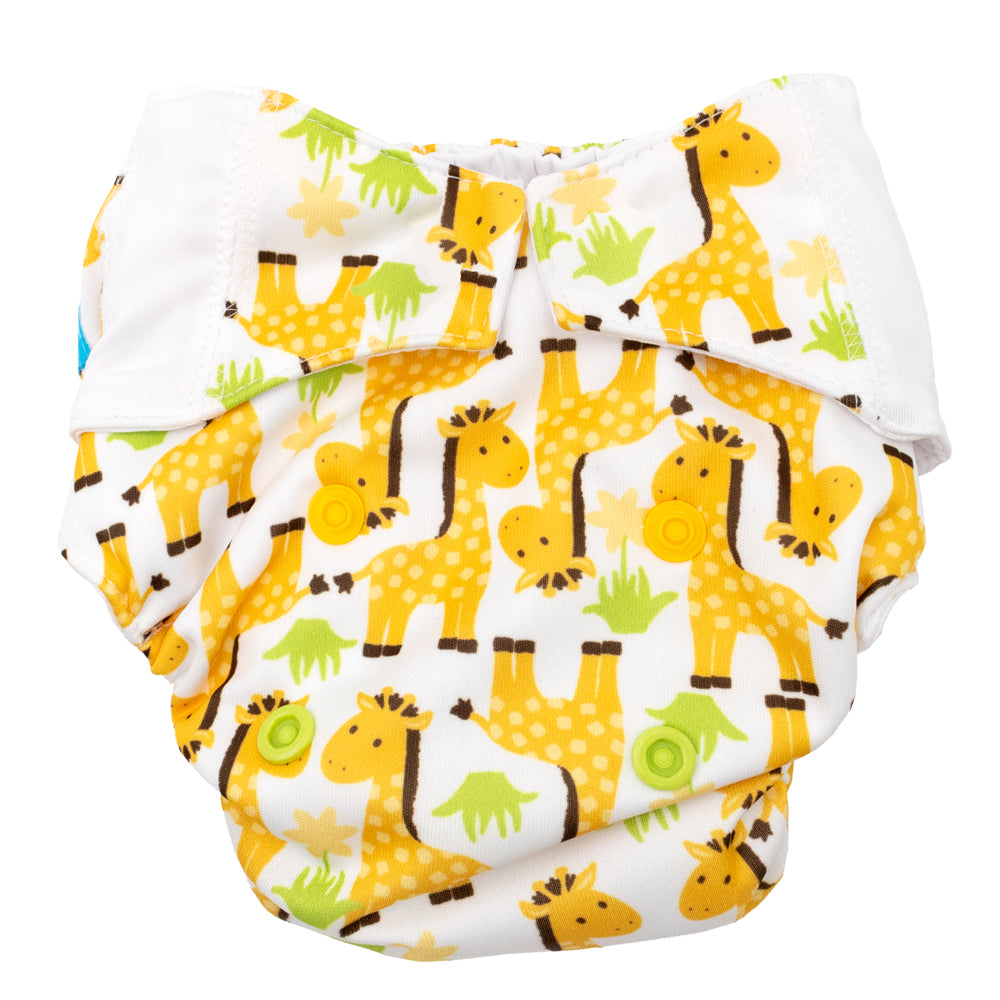 Mommy Mouse - Komplettwindel (AIO) - Newborn (2,5-7 kg) - Giraffe