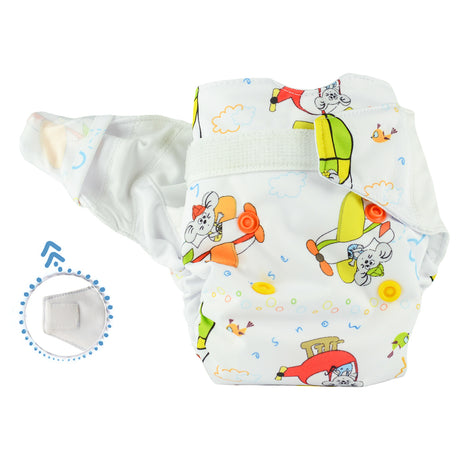 Mommy Mouse - Komplettwindel (AIO) - Newborn (2,5-7 kg) - Fly