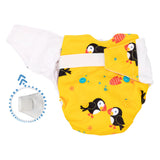 Mommy Mouse - Komplettwindel (AIO) - Newborn (2,5-7 kg) - Puffins