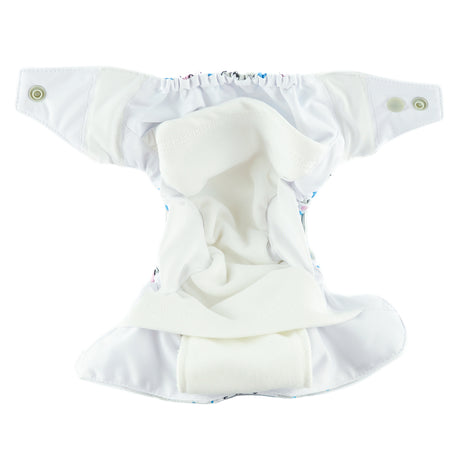 Mommy Mouse - Komplettwindel (AIO) - Newborn (2,5-7 kg) - Bubble Gum