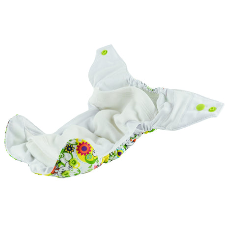 Mommy Mouse - Komplettwindel (AIO) - Newborn (2,5-7 kg) - Lemon Tree