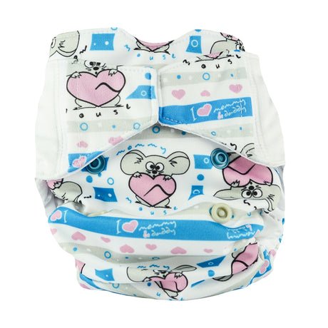 Mommy Mouse - Komplettwindel (AIO) - Newborn (2,5-7 kg) - My Sweetheart