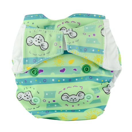 Mommy Mouse - Komplettwindel (AIO) - Newborn (2,5-7 kg) - Sunshine