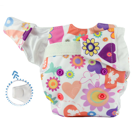 Mommy Mouse - Komplettwindel (AIO) - Newborn (2,5-7 kg) - Thumbelina