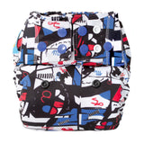 Mommy Mouse AIO (All in One) Stoffwindel - One Size (6-16kg) - Pablo