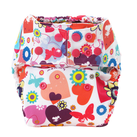 Mommy Mouse AIO (All in One) Stoffwindel - One Size (6-16kg) - Thumbelina 