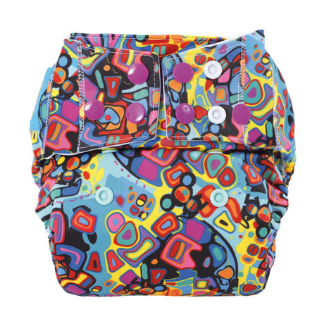 Mommy Mouse AIO (All in One) Stoffwindel - One Size (6-16kg) - Inika 