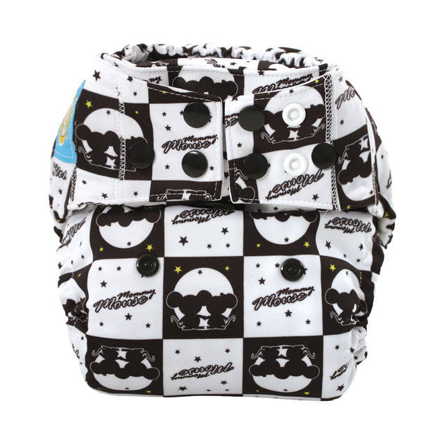 Mommy Mouse AIO (All in One) Stoffwindel - One Size (6-16kg) - Luna