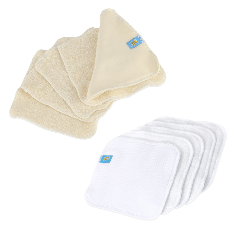 Mommy Mouse - Feuchttücher (Waschlappen) - 14x14cm (5 Stück)