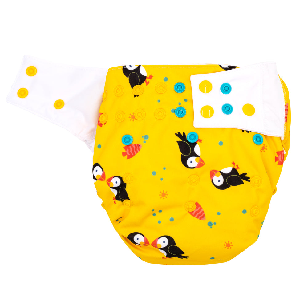 Mommy Mouse - Überhose (Newborn, One Size, XL) - Puffins