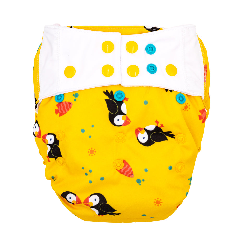 Mommy Mouse - Überhose (Newborn, One Size, XL) - Puffins