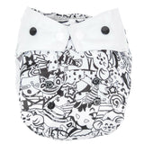 Mommy Mouse - Überhose mit extra weichem Beinabschluss - One Size - Black